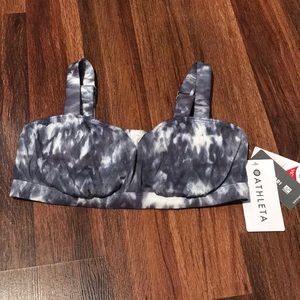 Athleta tie dye bikini top